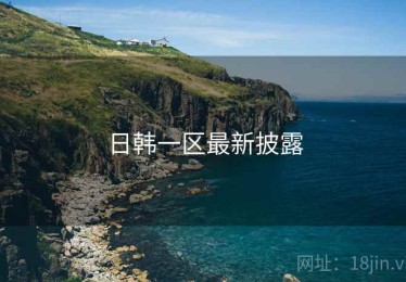 日韩一区最新披露
