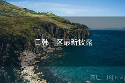 日韩一区最新披露