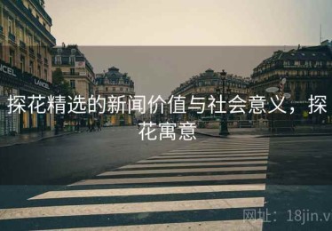 探花精选的新闻价值与社会意义，探花寓意