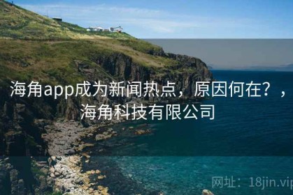海角app成为新闻热点，原因何在？，海角科技有限公司