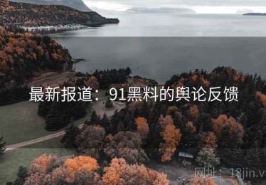 最新报道：91黑料的舆论反馈