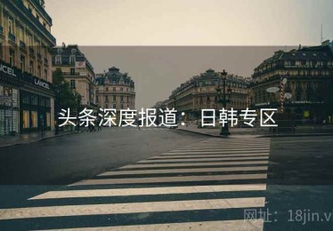 头条深度报道：日韩专区