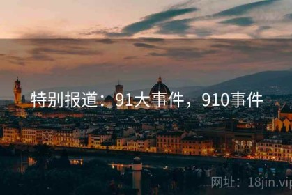 特别报道：91大事件，910事件