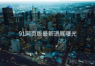 91网页版最新进展曝光