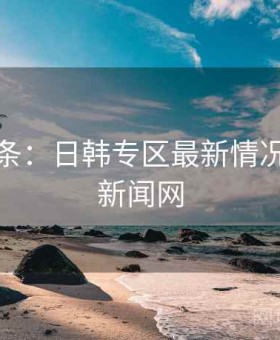 今日头条：日韩专区最新情况，日韩新闻网