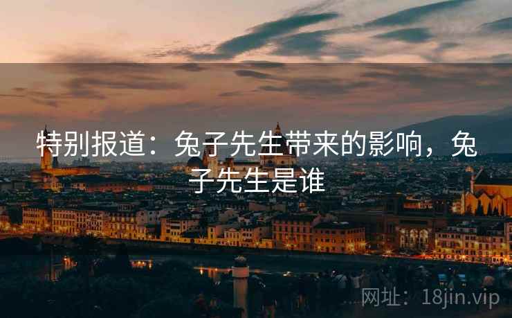 特别报道：兔子先生带来的影响，兔子先生是谁