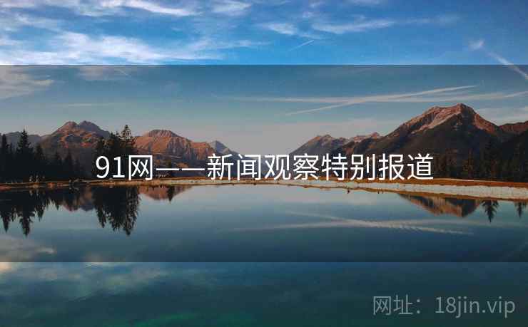 91网——新闻观察特别报道